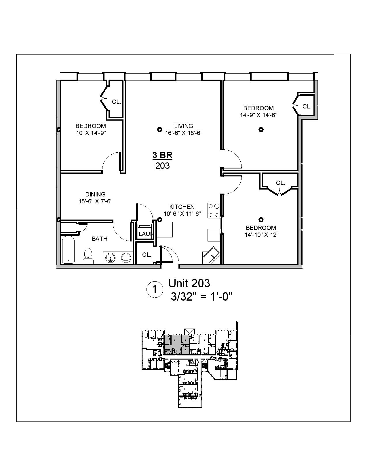 Unit Floor Plan